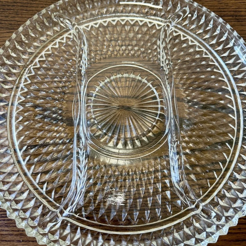 Vintage WEXFORD Style Relish Serving Tray Platter Plate 11